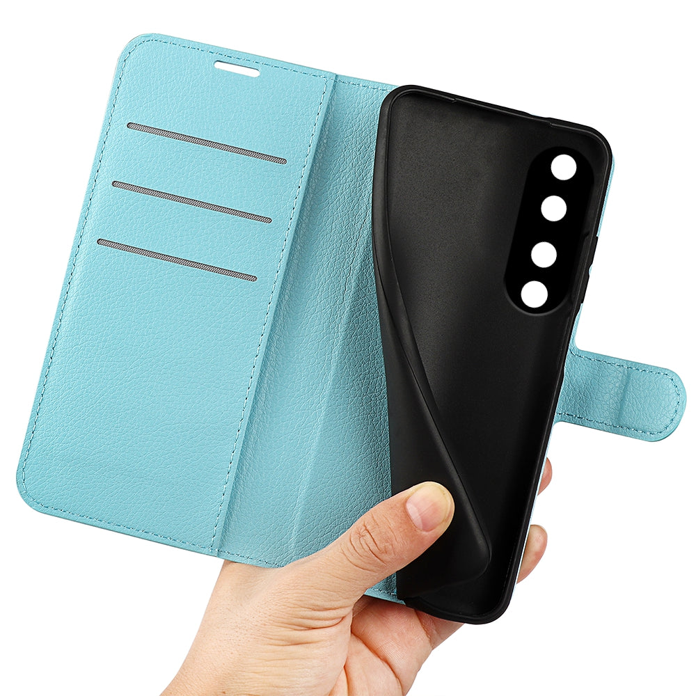 For Honor 90 Pro Litchi Texture Wallet PU Leather Phone Case Shockproof Stand Cover