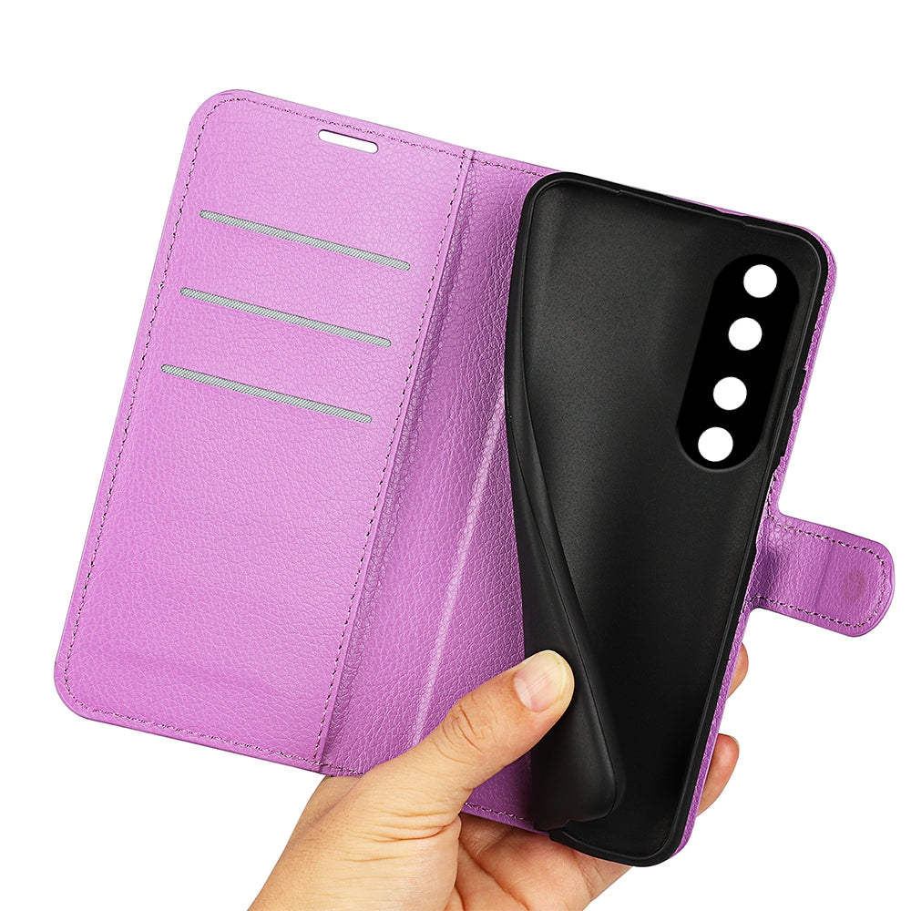For Honor 90 Pro Litchi Texture Wallet PU Leather Phone Case Shockproof Stand Cover