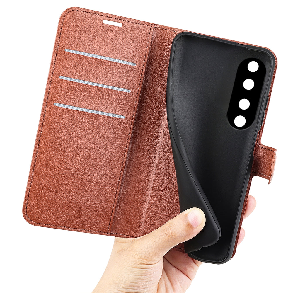 For Honor 90 Pro Litchi Texture Wallet PU Leather Phone Case Shockproof Stand Cover