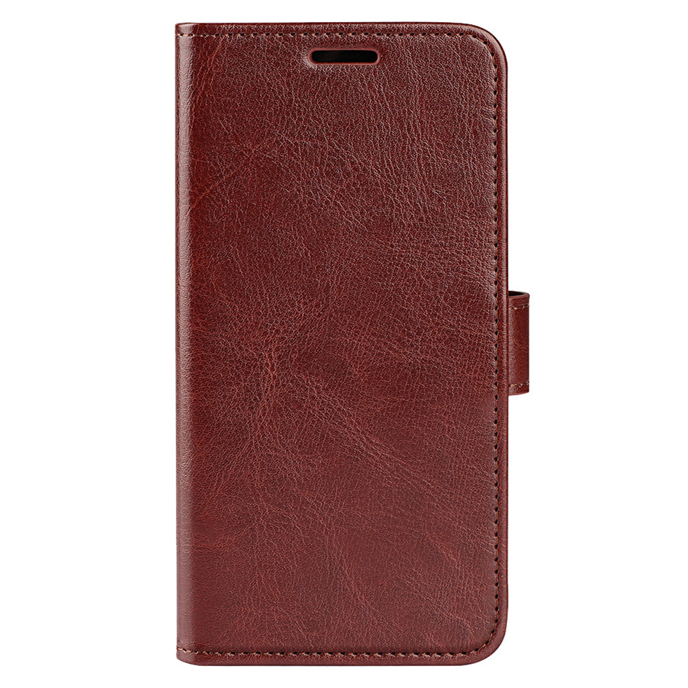For Honor 90 Pro Crazy Horse Texture Phone Wallet Case PU Leather Anti-scratch Stand Cover