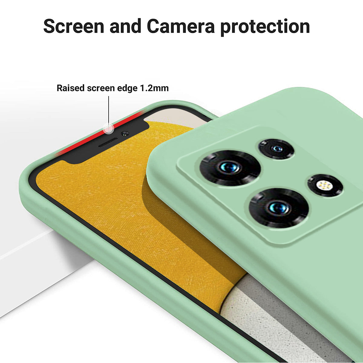 For Infinix Note 30 Pro 4G Soft Lining Phone Case Liquid Silicone Shockproof Cover with Strap