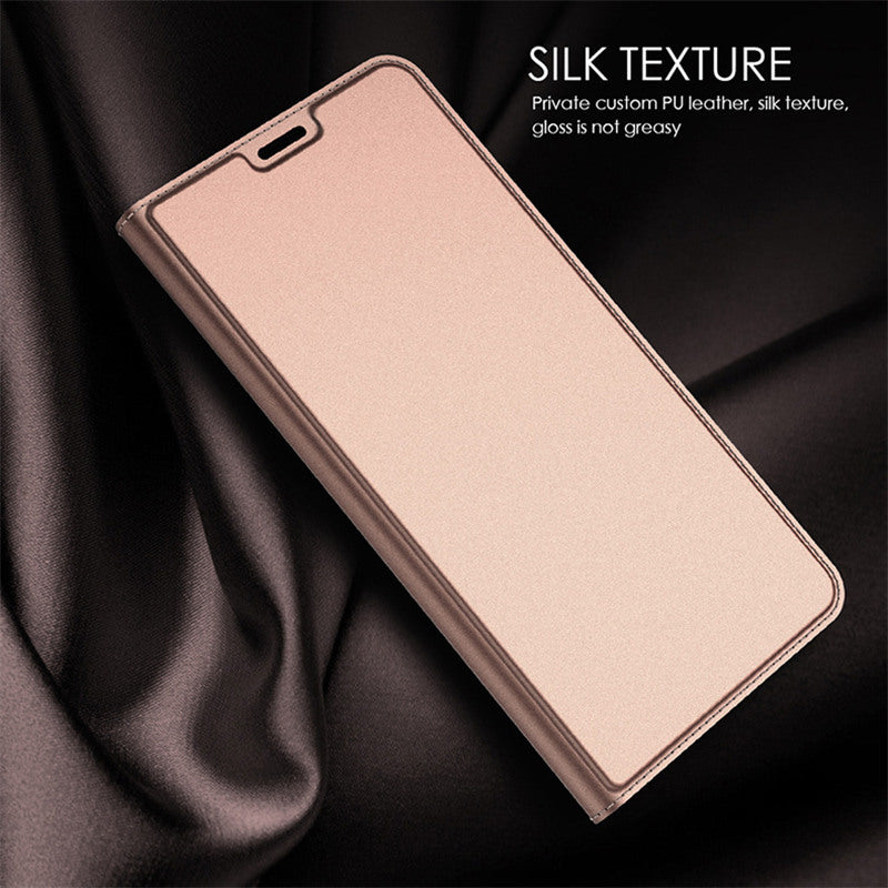 For Huawei Mate X3 5G Smooth Feeling PU Leather Phone Case Card Storage Slot Magnetic Stand Shell