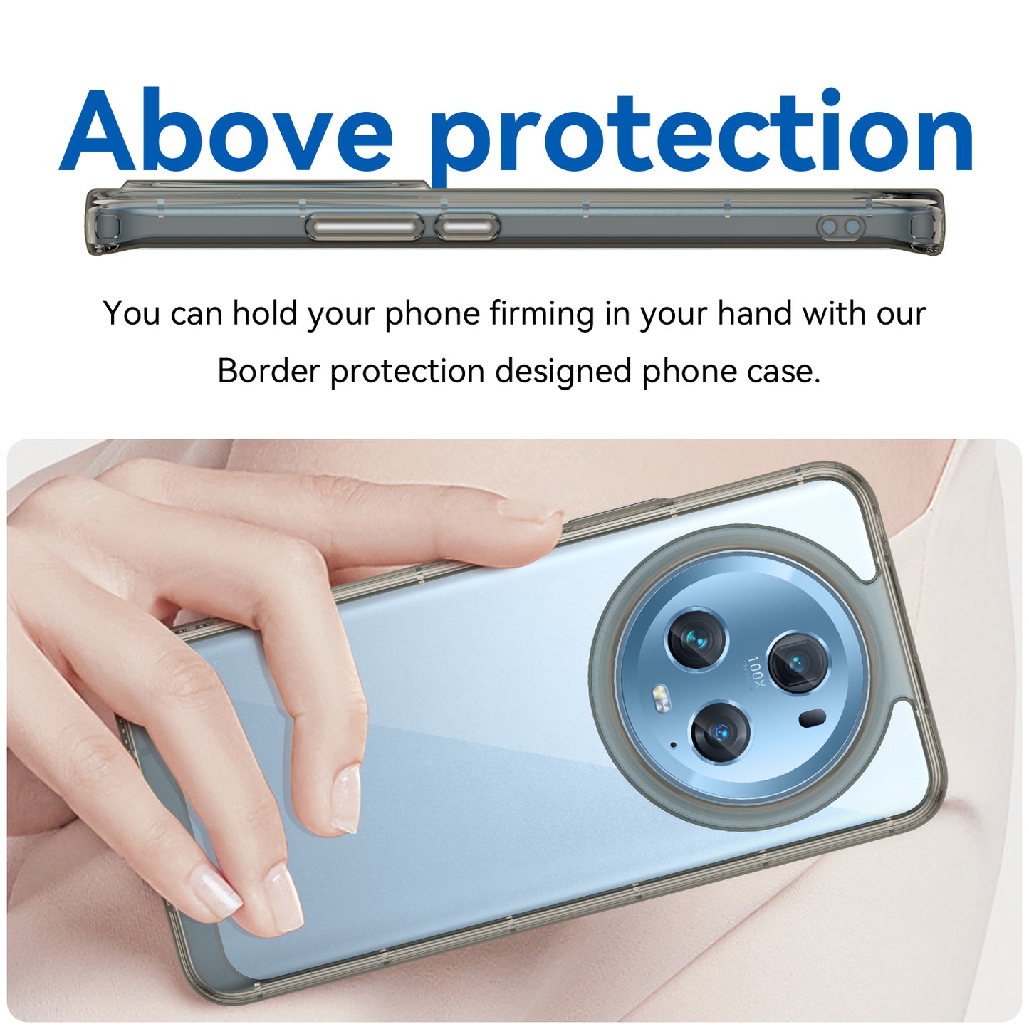 For Honor Magic5 Pro TPU+Acrylic Anti-scratch Phone Case Drop-proof Back Cover