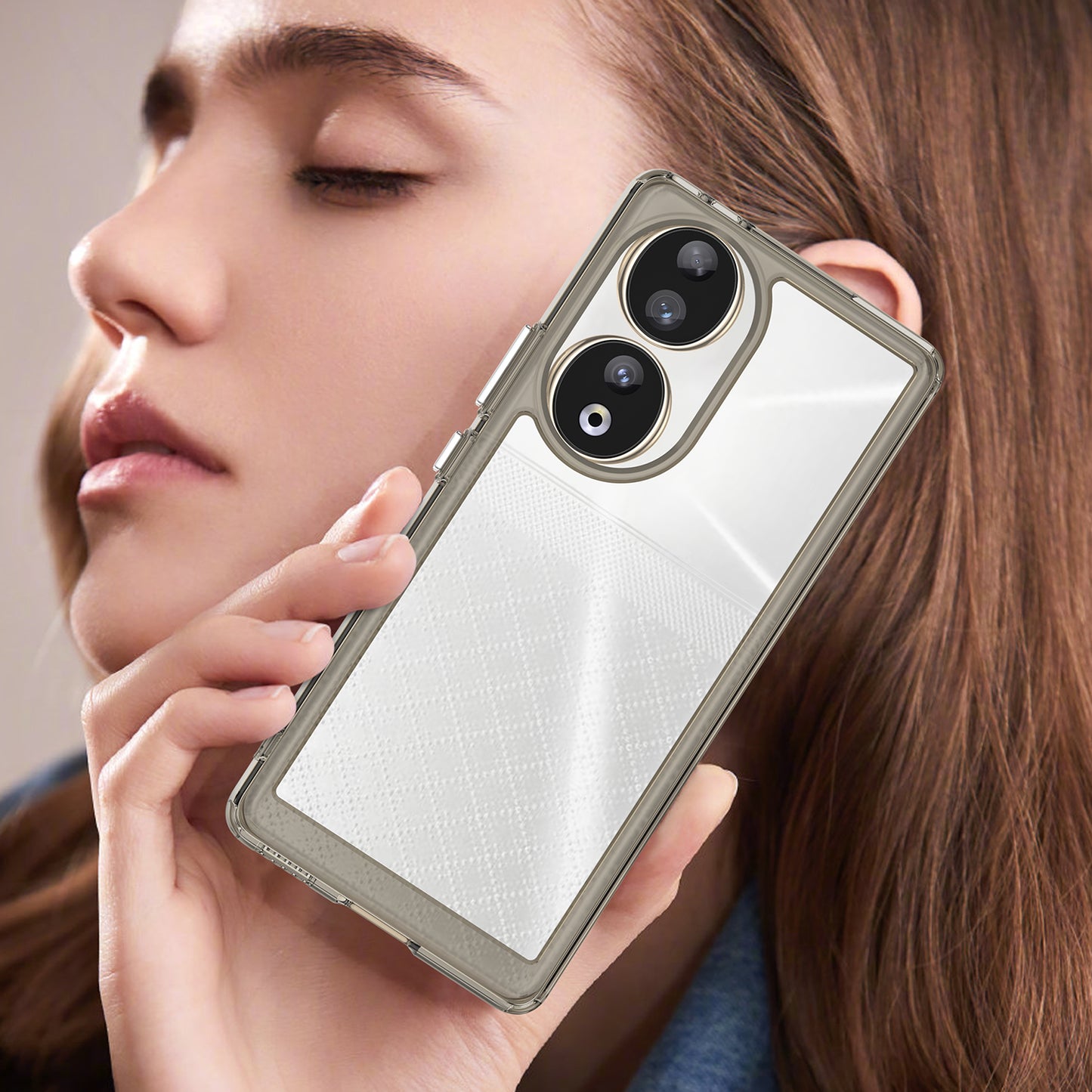 For Honor 90 TPU+Acrylic Phone Case Drop Protection Back Cover
