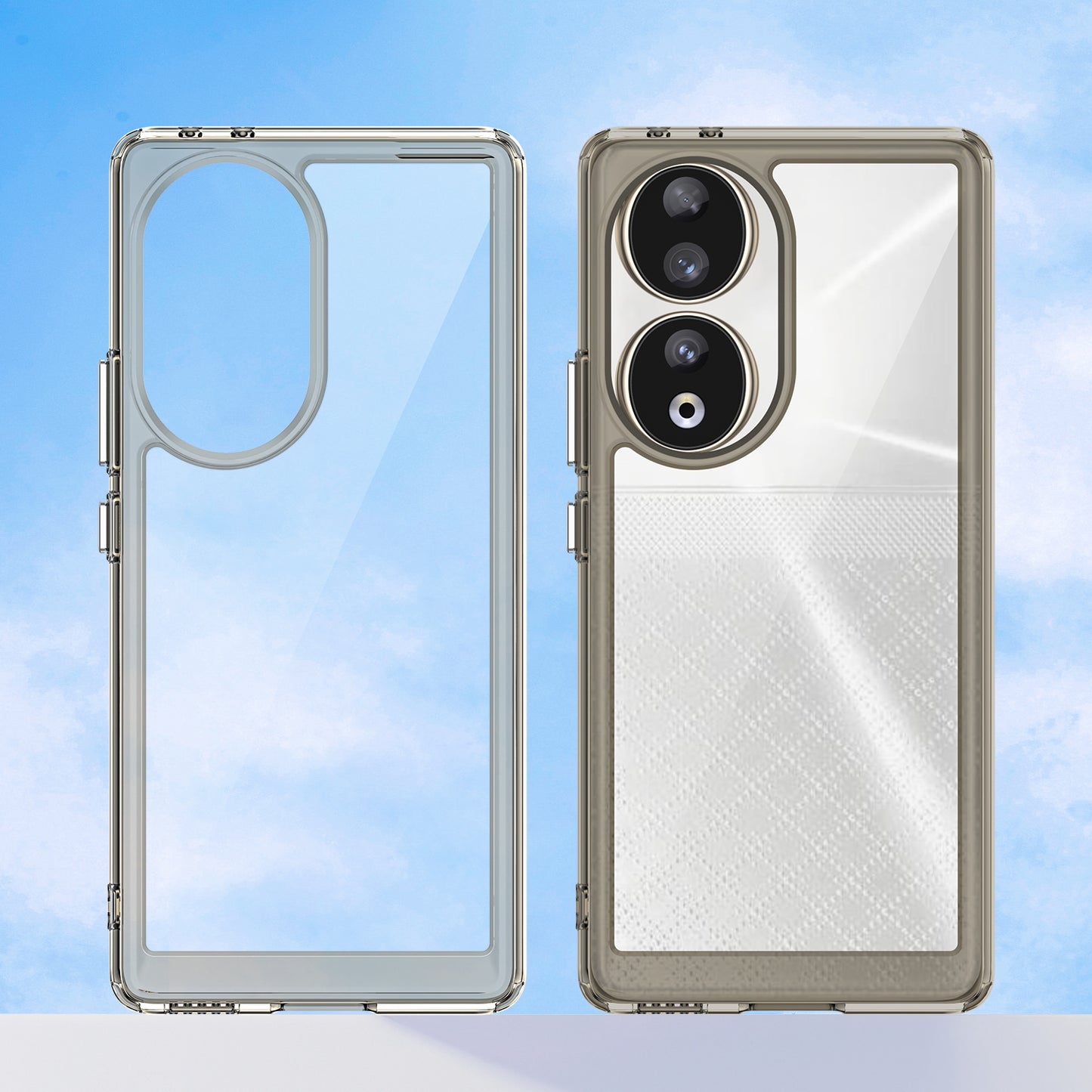 For Honor 90 TPU+Acrylic Phone Case Drop Protection Back Cover