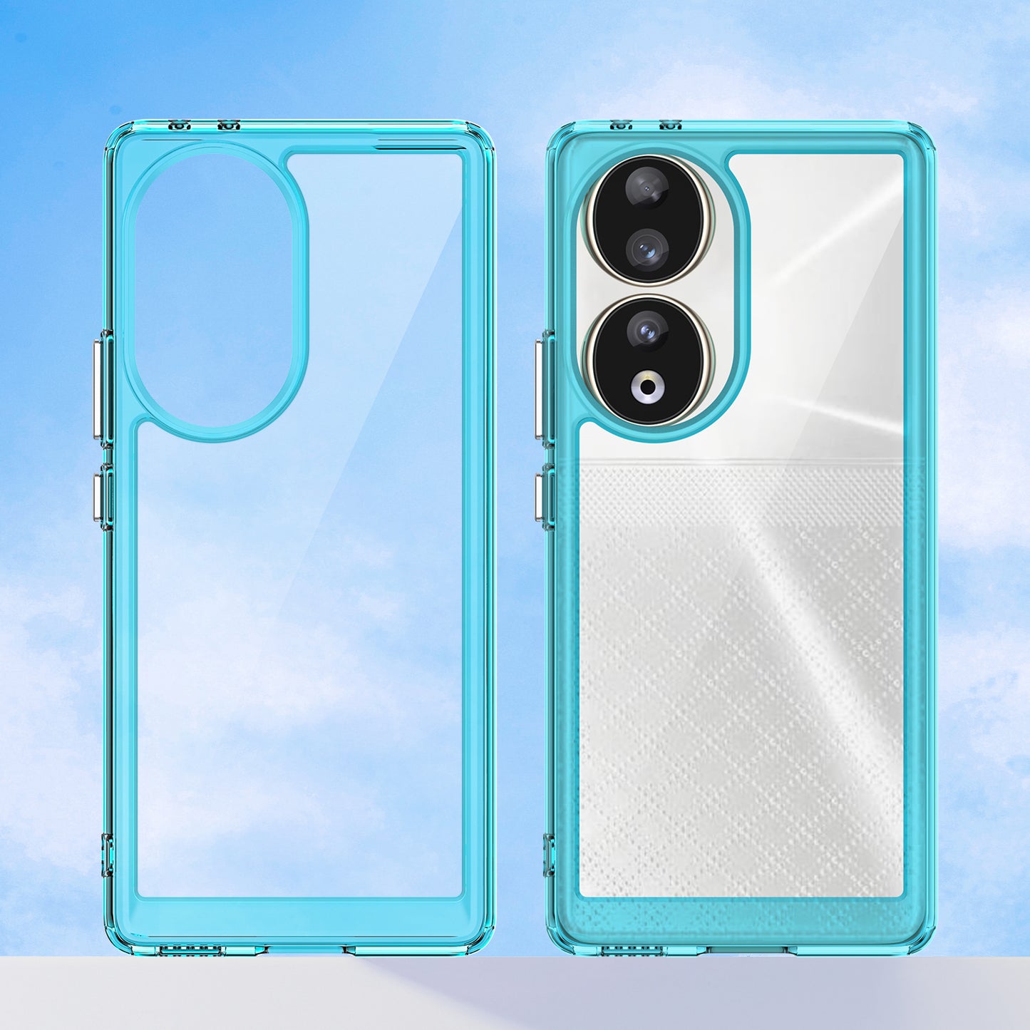 For Honor 90 TPU+Acrylic Phone Case Drop Protection Back Cover