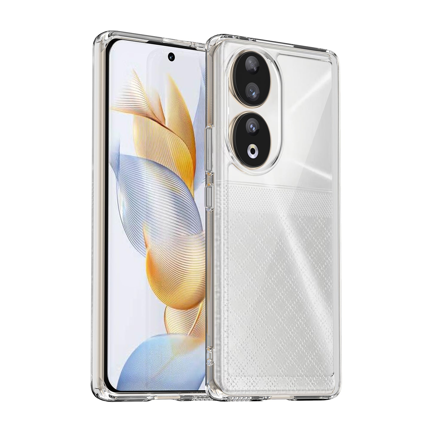 For Honor 90 TPU+Acrylic Phone Case Drop Protection Back Cover