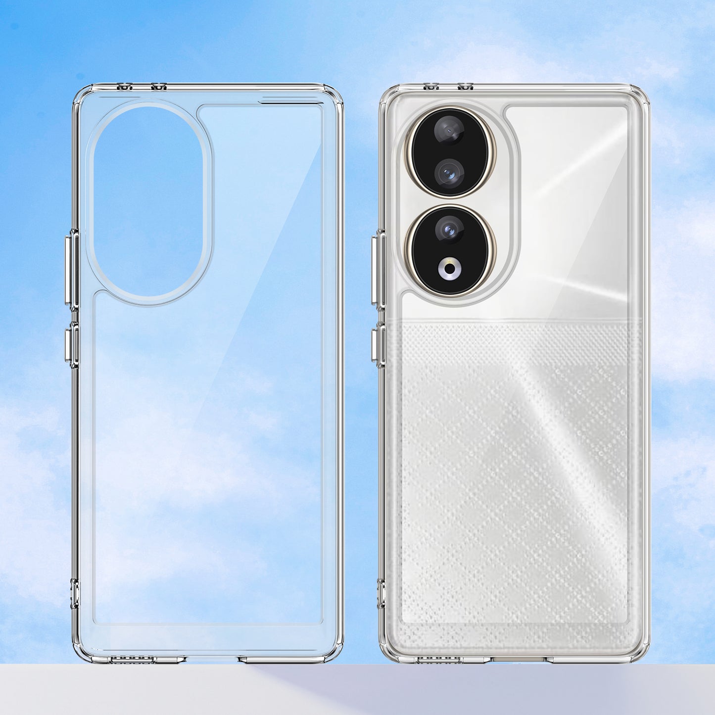 For Honor 90 TPU+Acrylic Phone Case Drop Protection Back Cover