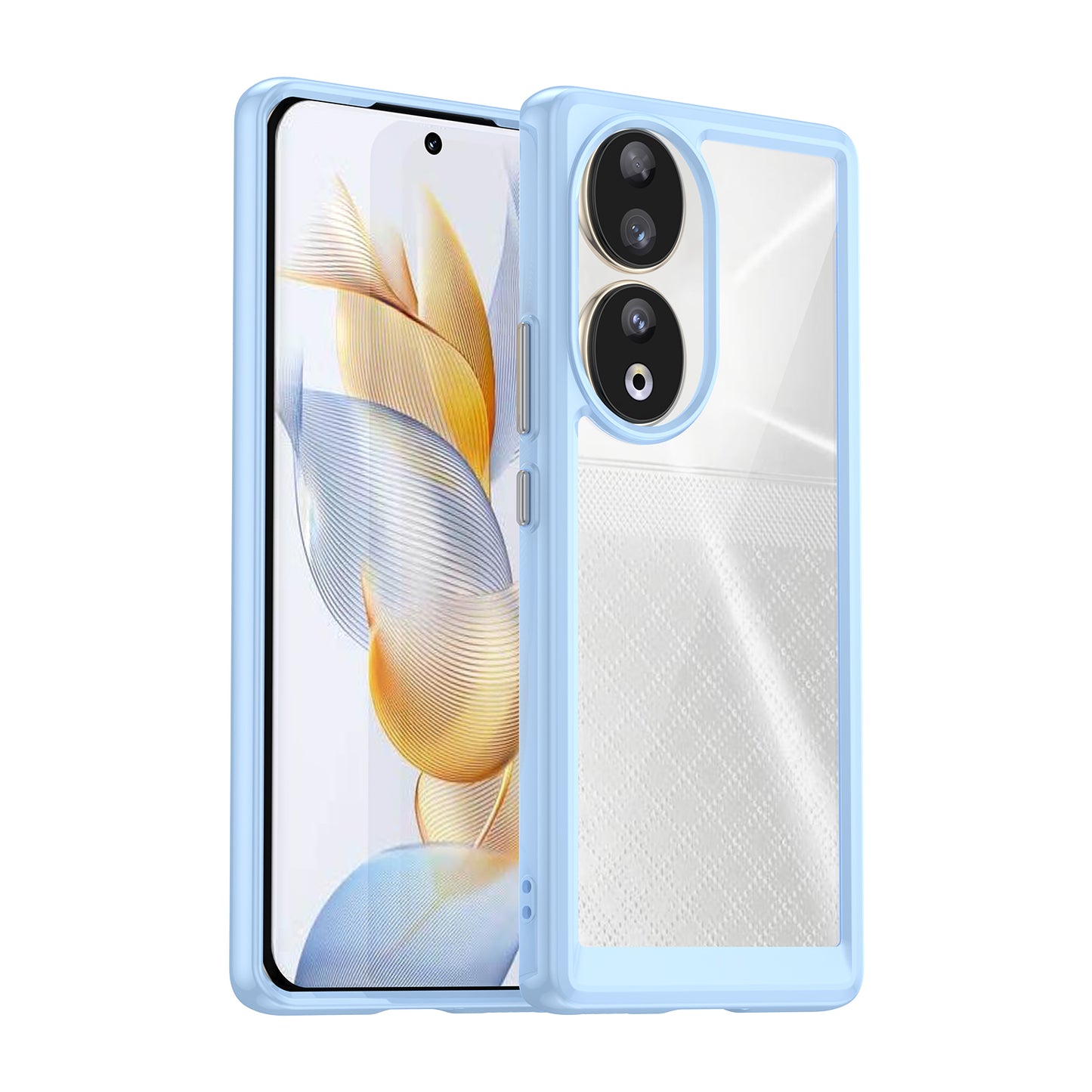 For Honor 90 TPU+Acrylic Phone Case Drop Protection Back Cover