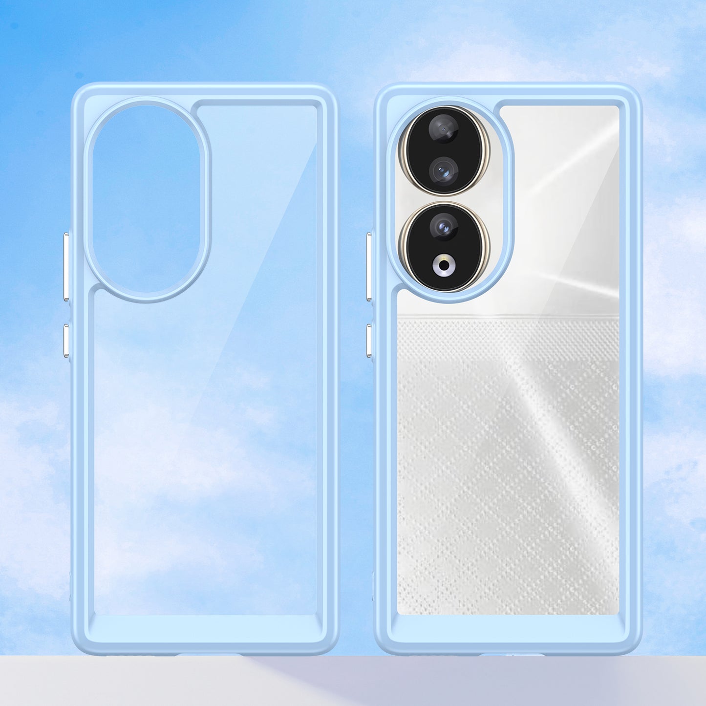 For Honor 90 TPU+Acrylic Phone Case Drop Protection Back Cover