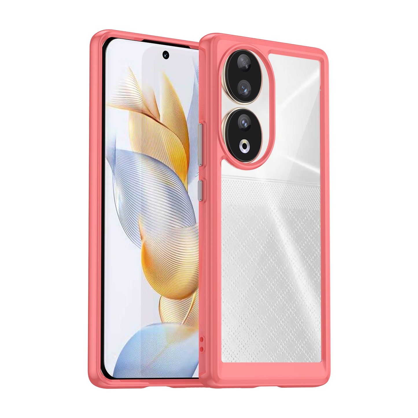 For Honor 90 TPU+Acrylic Phone Case Drop Protection Back Cover