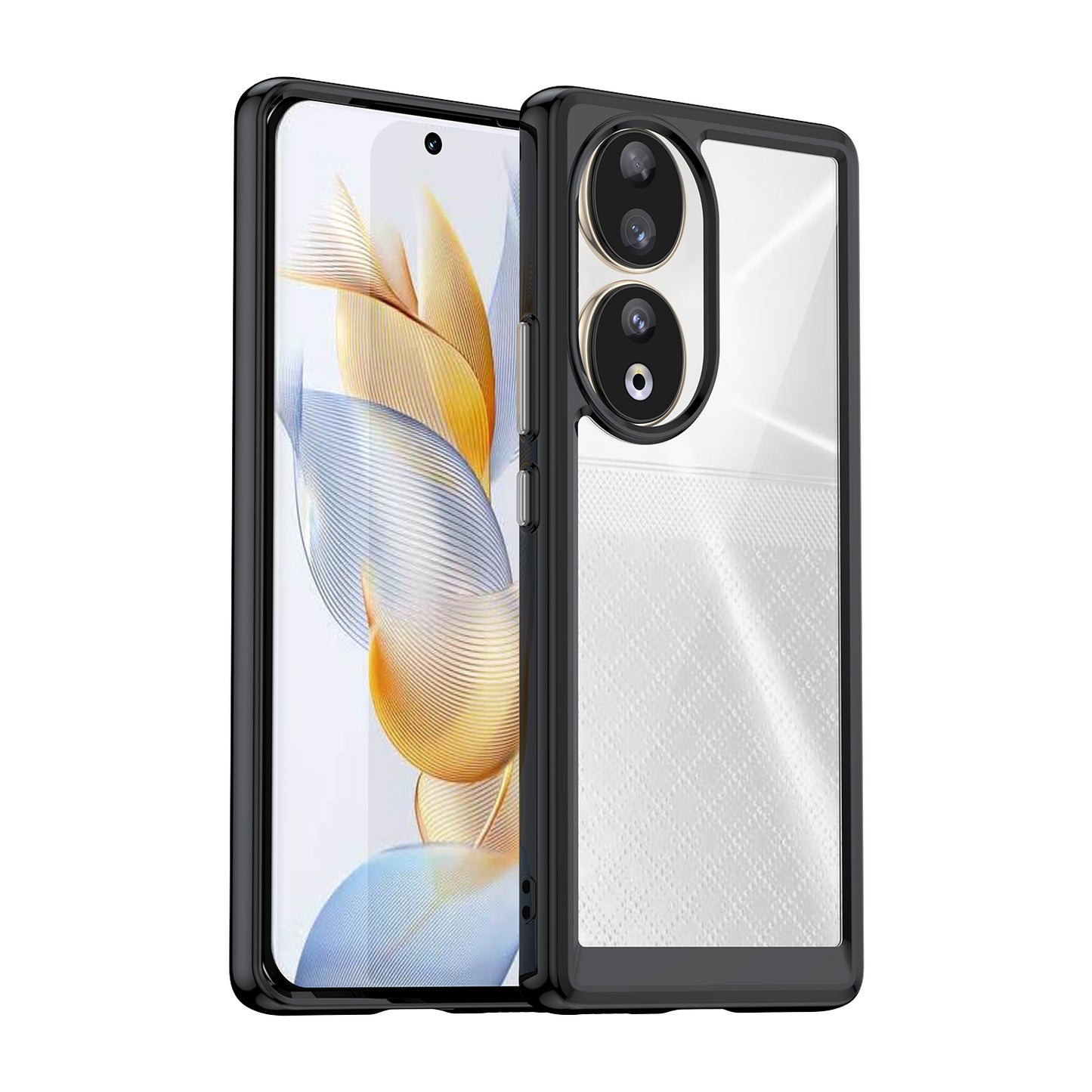 For Honor 90 TPU+Acrylic Phone Case Drop Protection Back Cover
