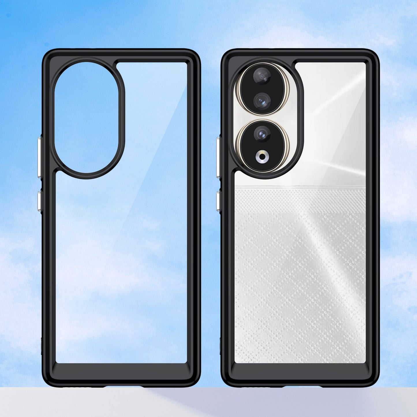 For Honor 90 TPU+Acrylic Phone Case Drop Protection Back Cover