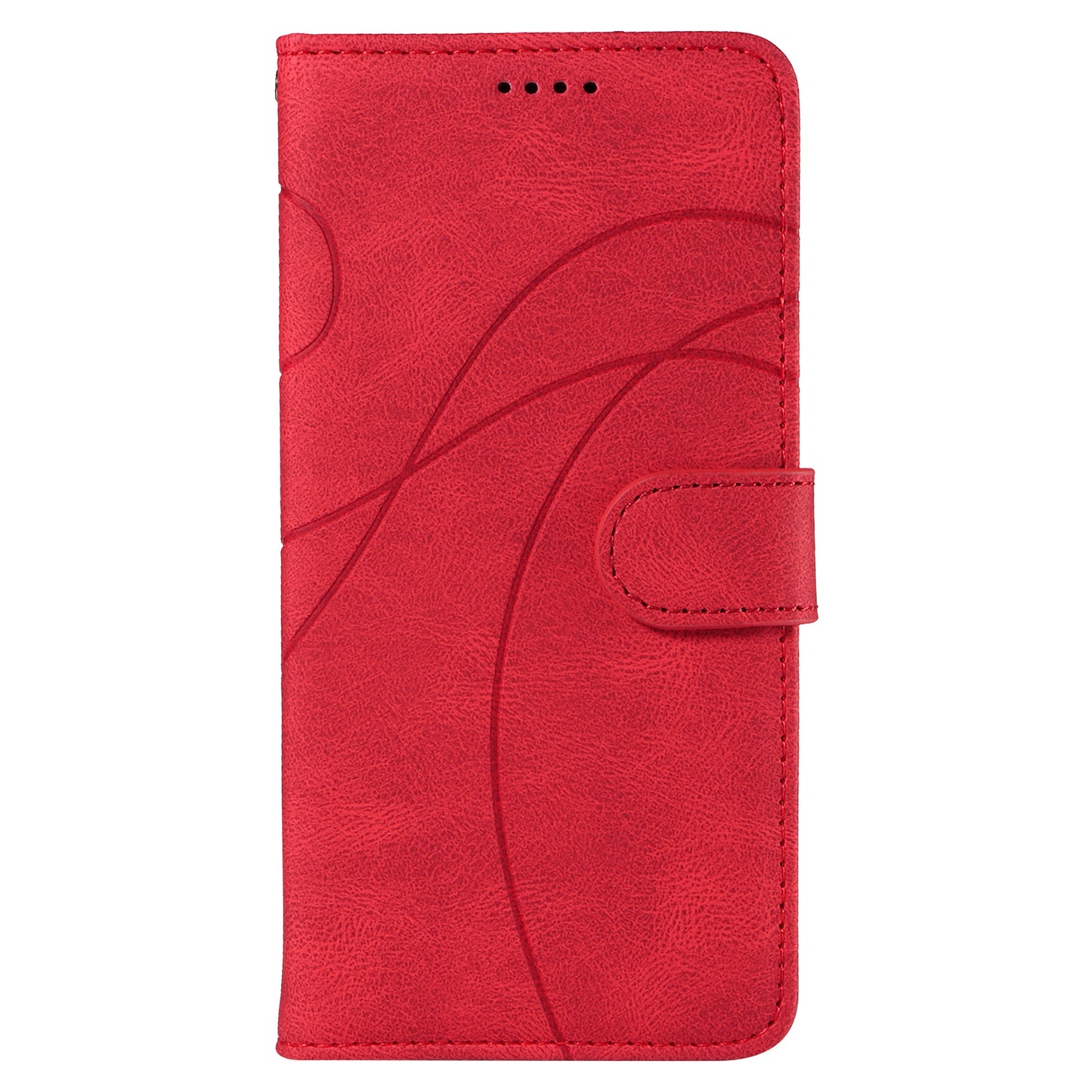 For Honor 90 Pro Slim-Fit Phone Case Imprinted Line Wallet Stand PU Leather Phone Cover