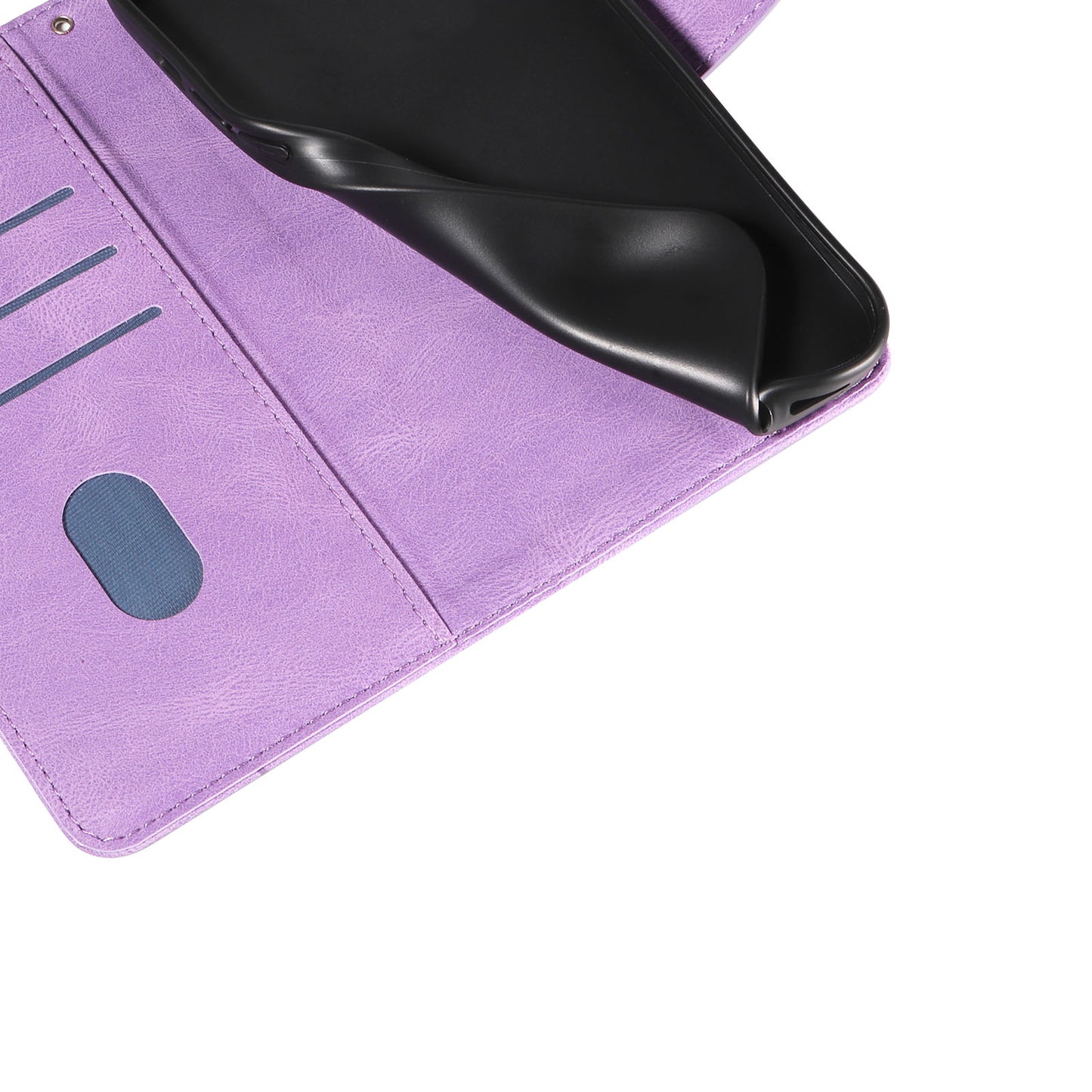 For Honor 90 Pro Slim-Fit Phone Case Imprinted Line Wallet Stand PU Leather Phone Cover