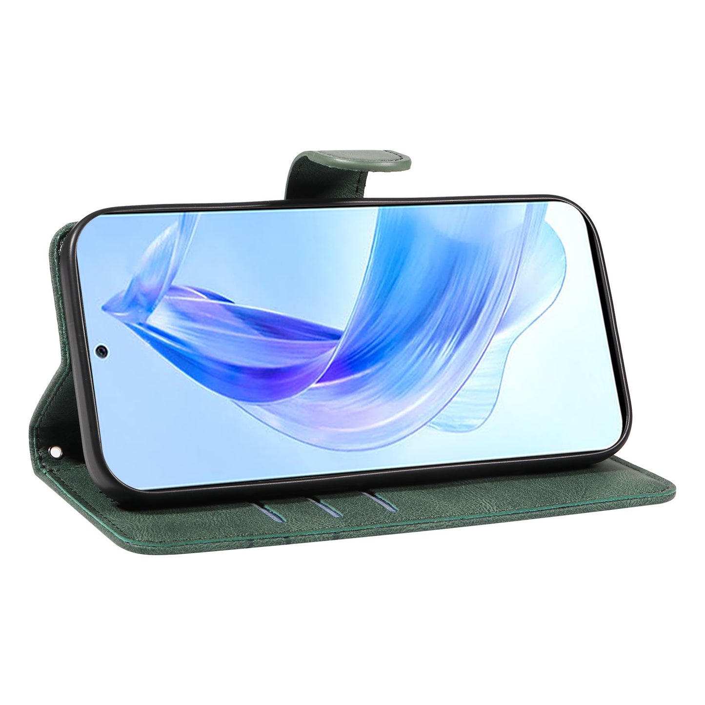 For Honor 90 Lite 5G / X50i 5G Cell Phone Case Imprinted Design Wallet TPU+PU Leather Stand Cover