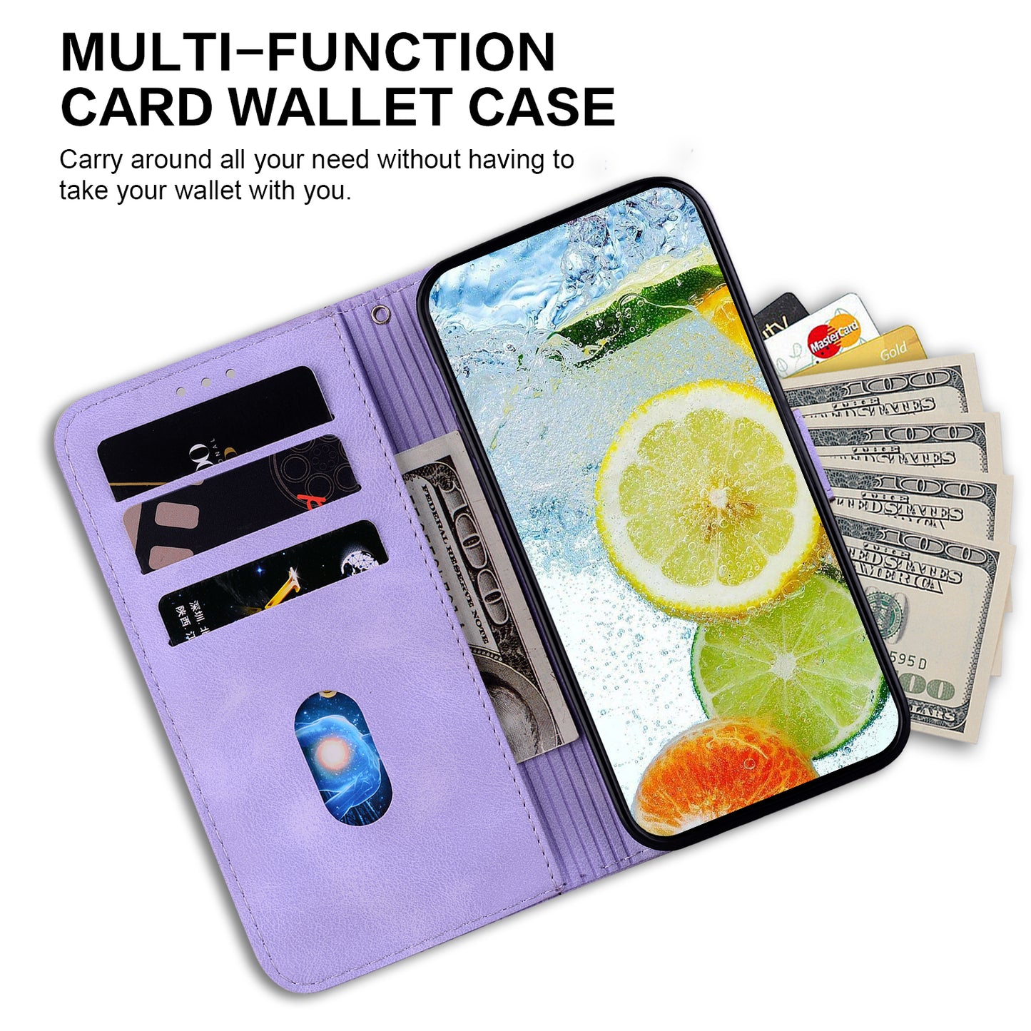 For Honor X9 4G / X9 5G Double 8-Shape Imprint Leather Shell Anti-fall Wallet Stand Phone Cover