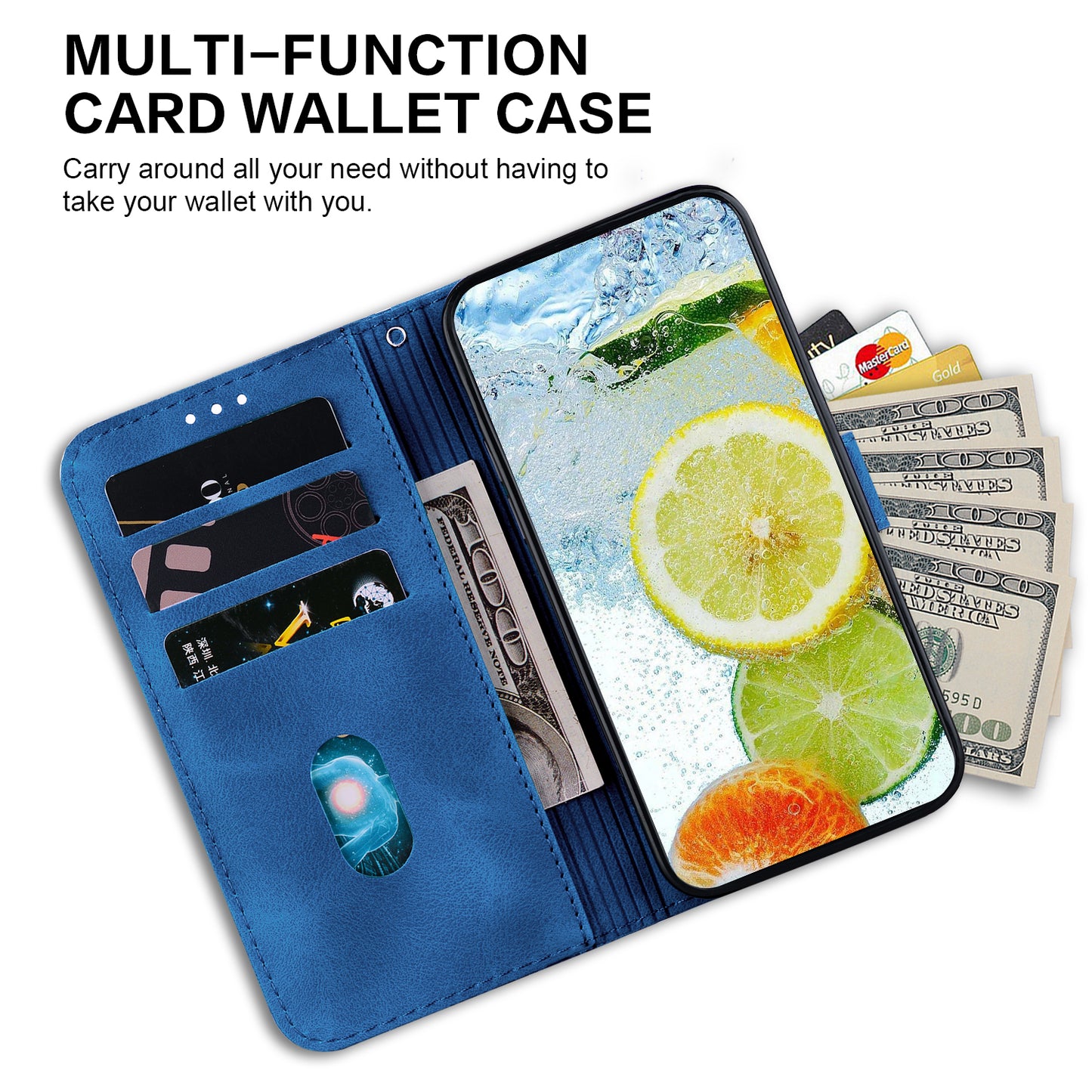 For Honor X9 4G / X9 5G Double 8-Shape Imprint Leather Shell Anti-fall Wallet Stand Phone Cover