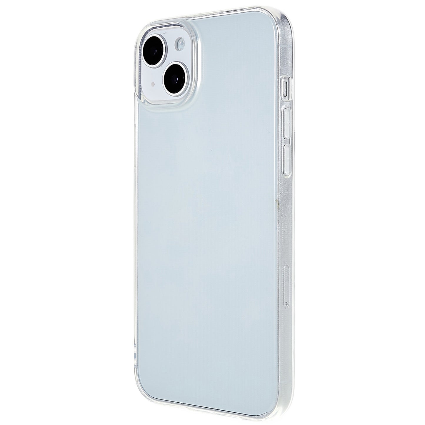 2.0mm TPU Phone Case for iPhone 15 , Watermark-free Transparent Protective Phone Cover