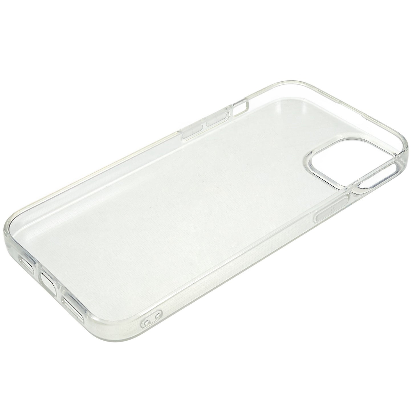 2.0mm TPU Phone Case for iPhone 15 , Watermark-free Transparent Protective Phone Cover