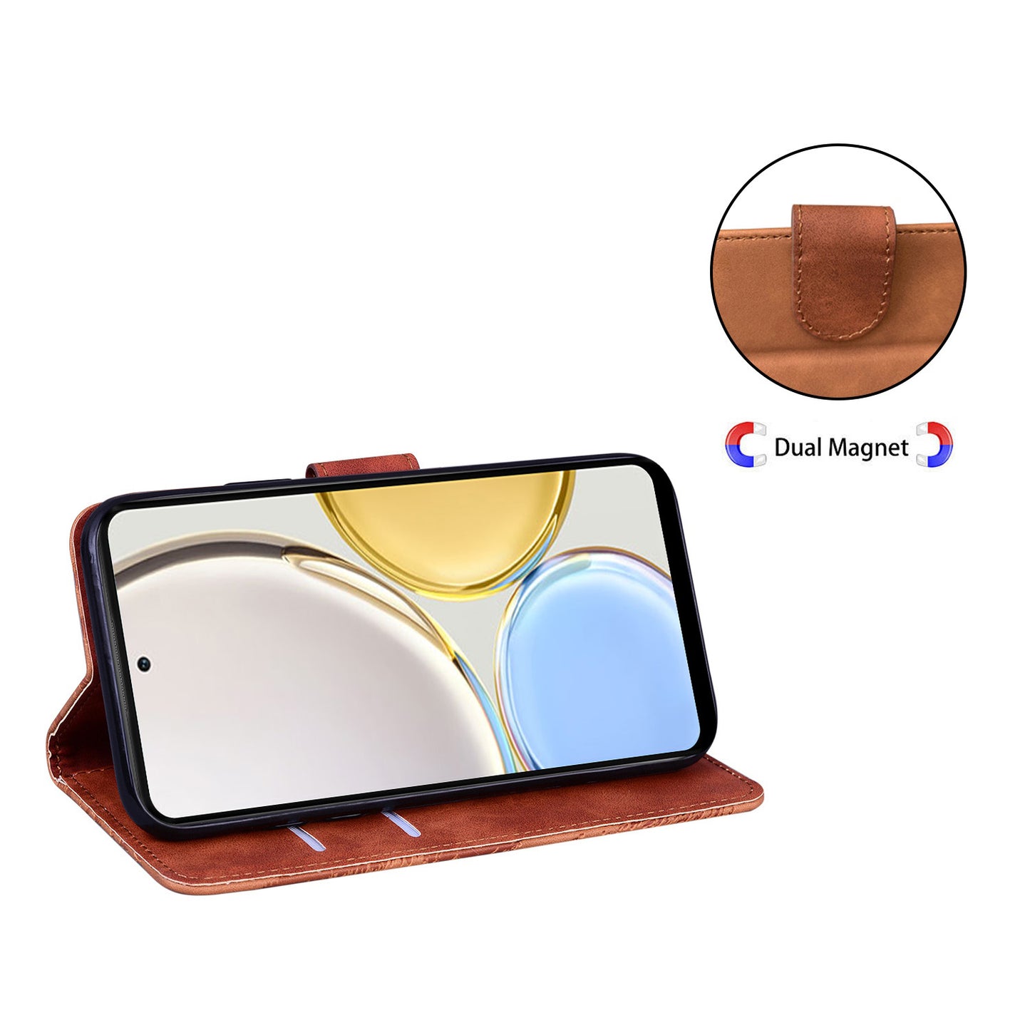 For Honor 90 Pro Anti-Scratch Wallet Phone Case Butterfly Printing Skin-Touch PU Leather Flip Cover