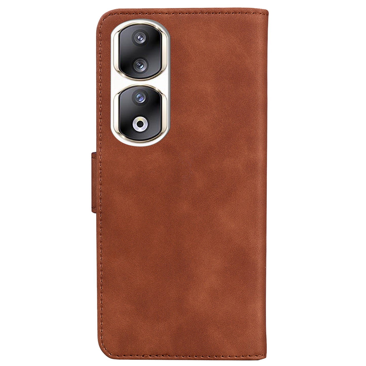 For Honor 90 Pro Anti-Scratch Wallet Phone Case Butterfly Printing Skin-Touch PU Leather Flip Cover