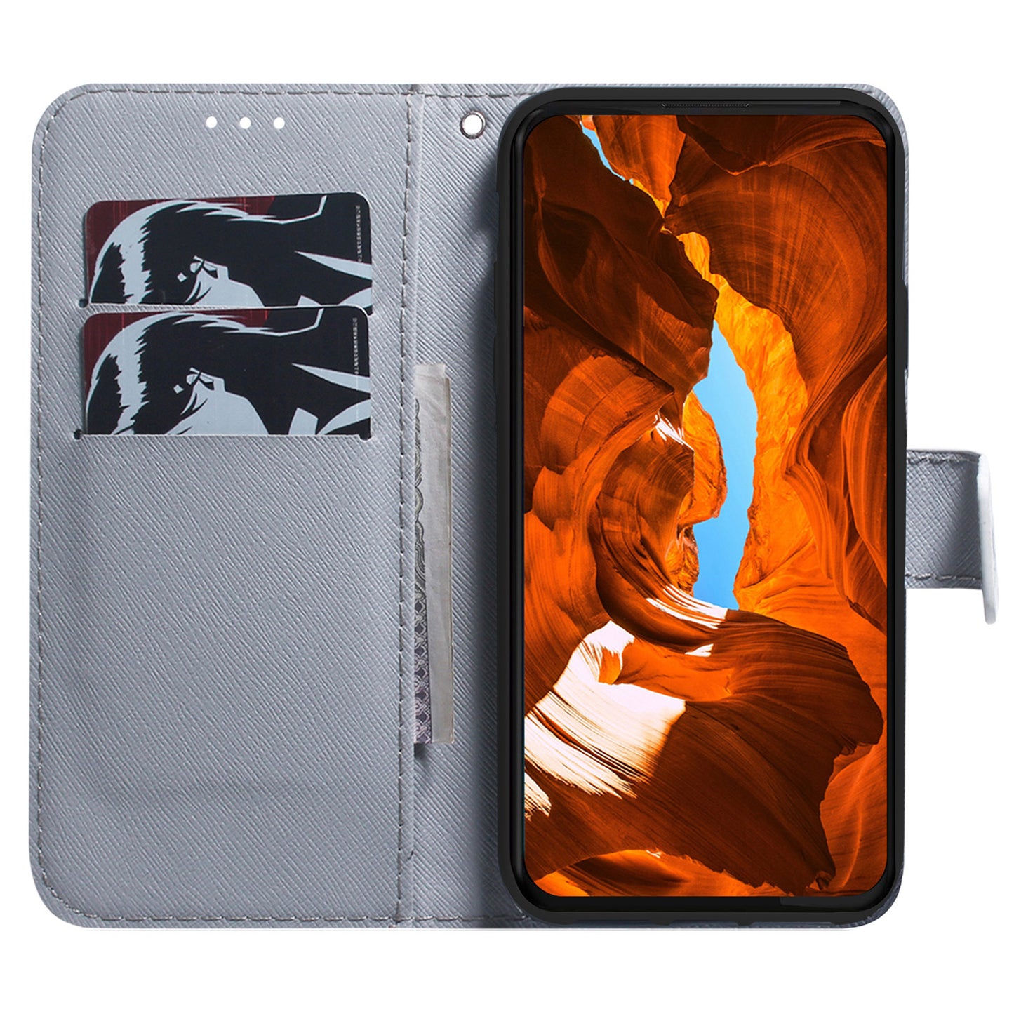 For Honor 90 Pro PU Leather Stand Anti-drop Phone Case Pattern Printing Wallet Cover