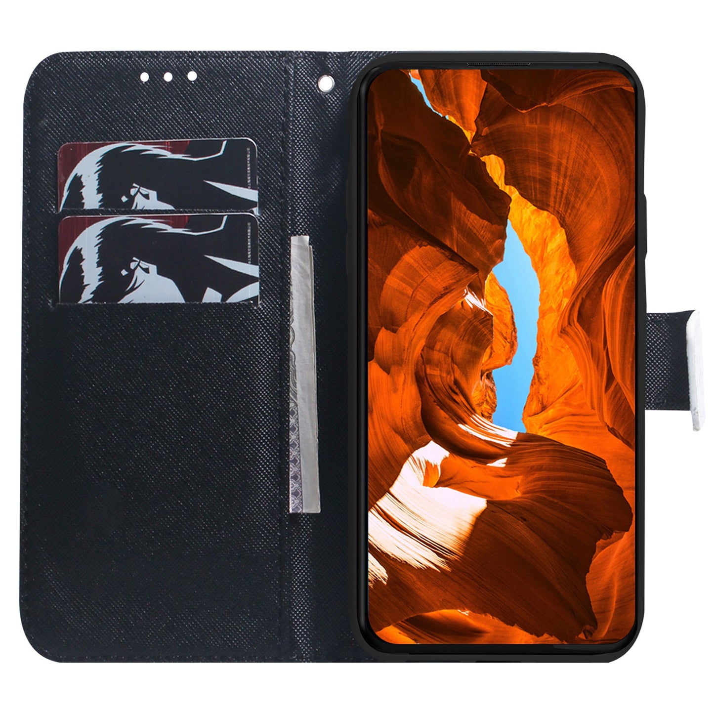 For Honor 90 Pro PU Leather Stand Anti-drop Phone Case Pattern Printing Wallet Cover