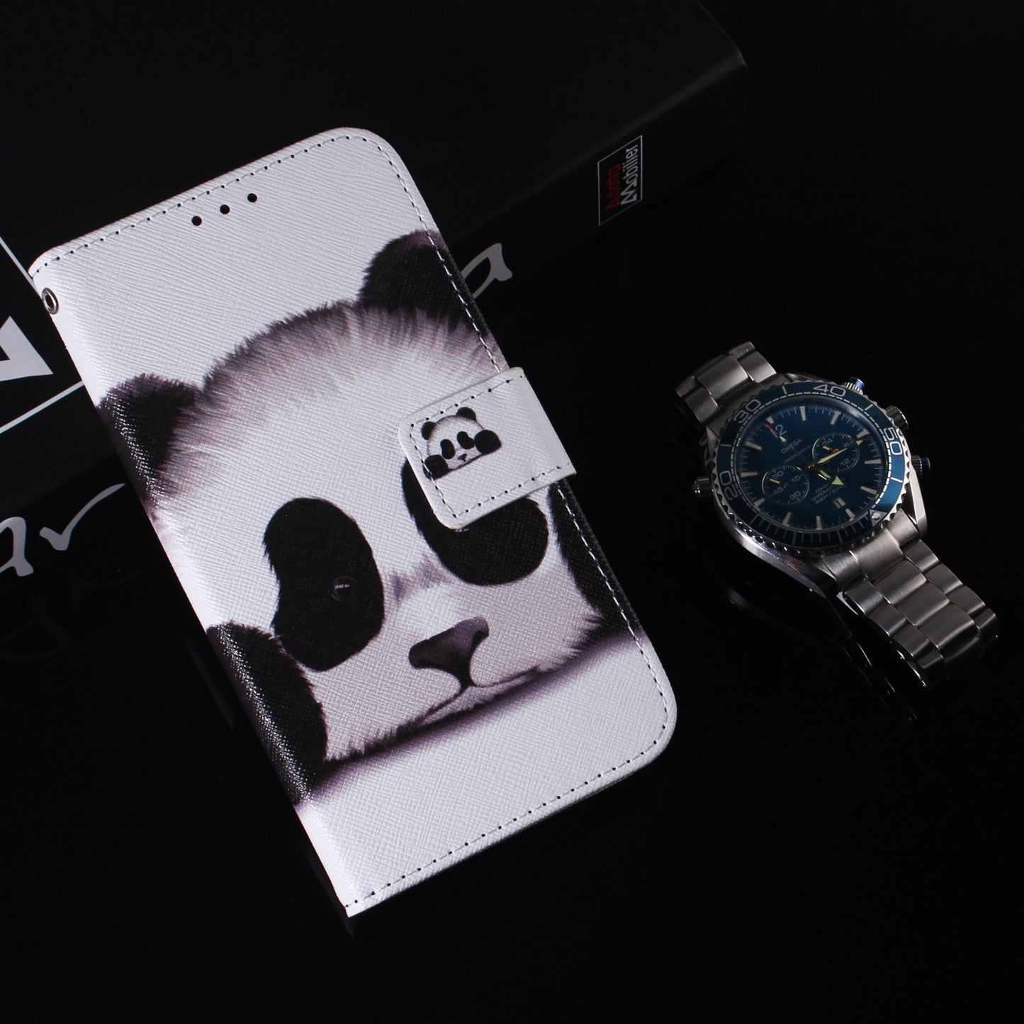 For Honor 90 Pro PU Leather Stand Anti-drop Phone Case Pattern Printing Wallet Cover