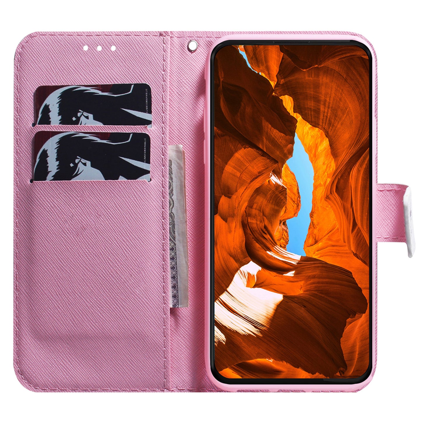 For Honor 90 Pro PU Leather Stand Anti-drop Phone Case Pattern Printing Wallet Cover