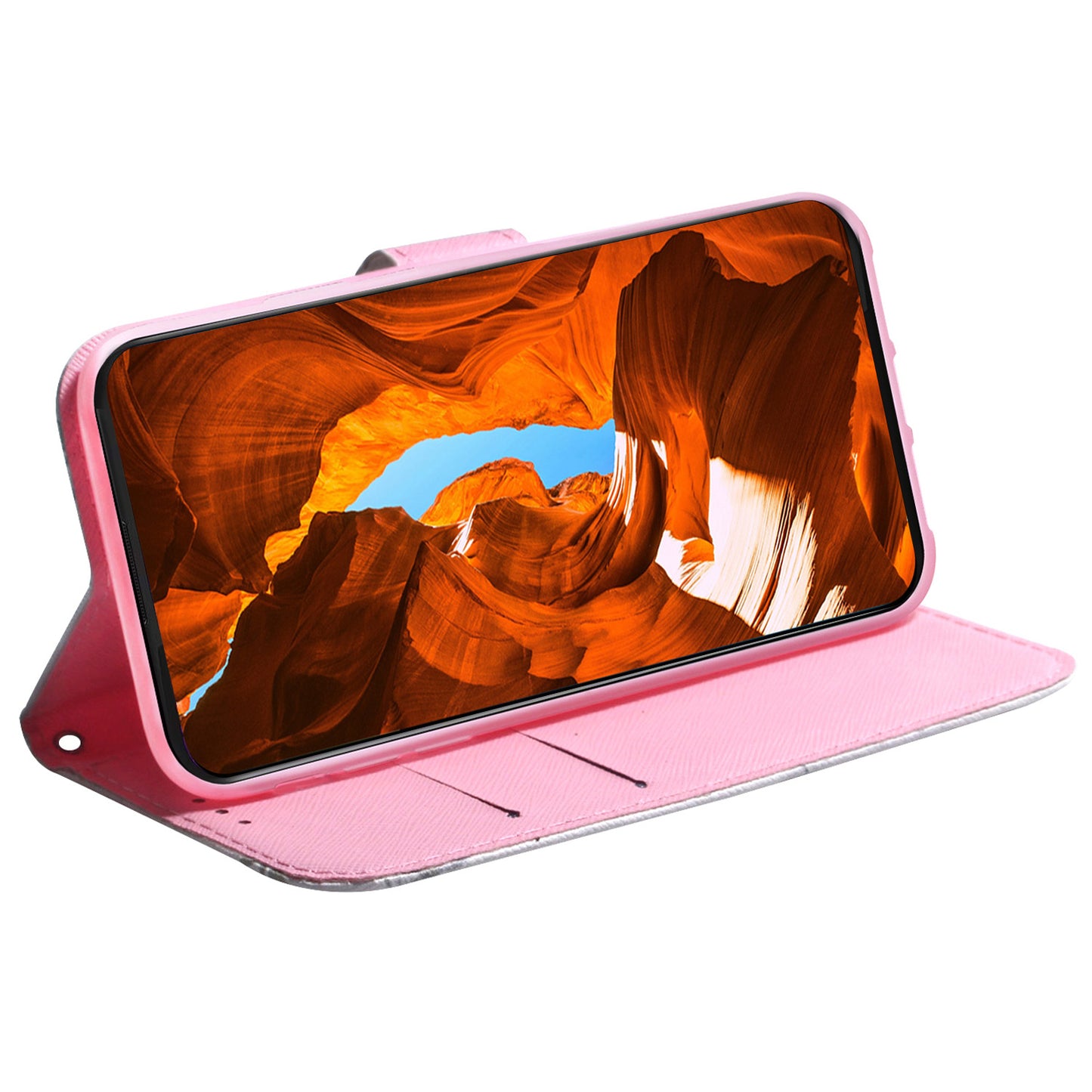 For Honor 90 Pro PU Leather Stand Anti-drop Phone Case Pattern Printing Wallet Cover