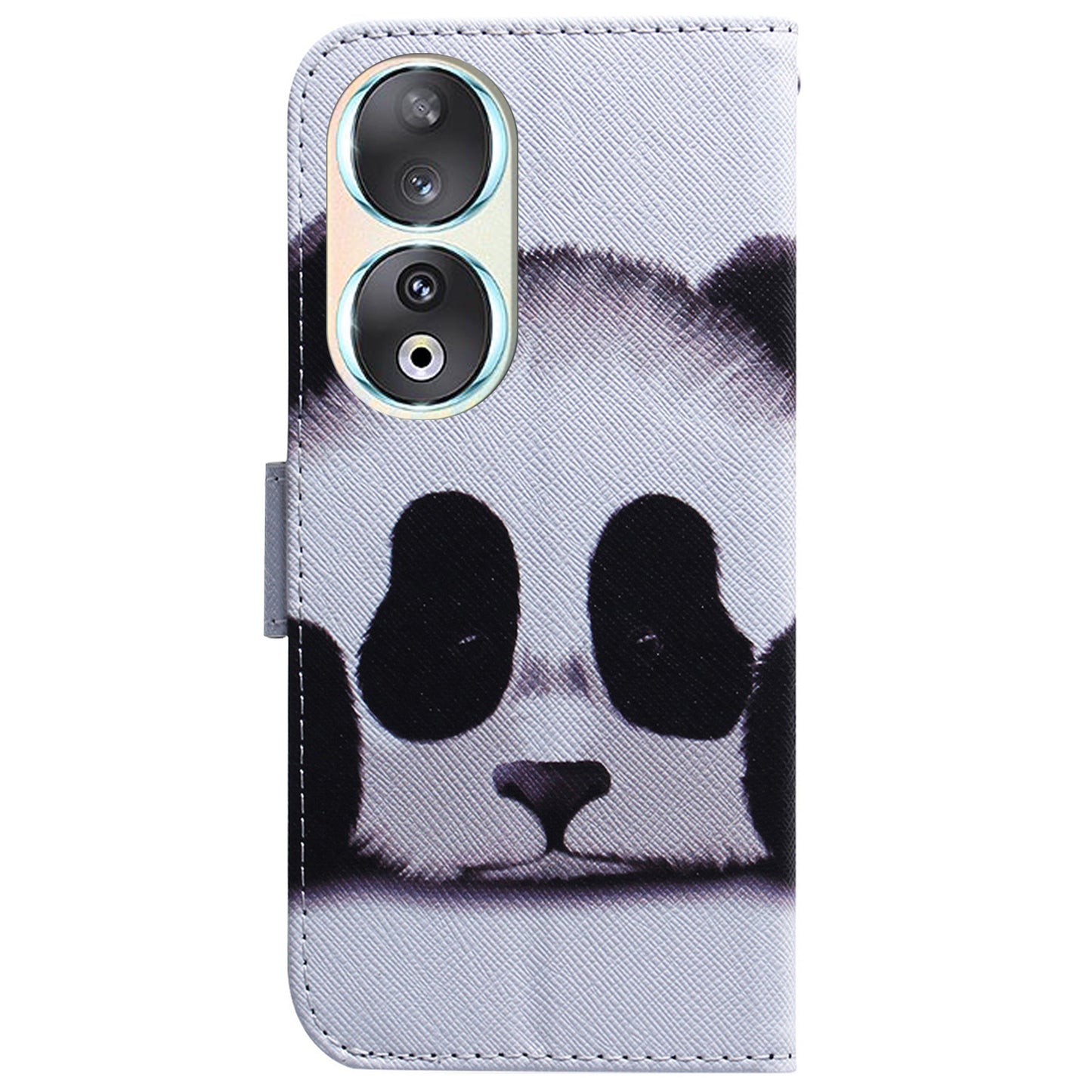For Honor 90 Pattern Printing PU Leather Shockproof Phone Case Flip Stand Wallet Cover
