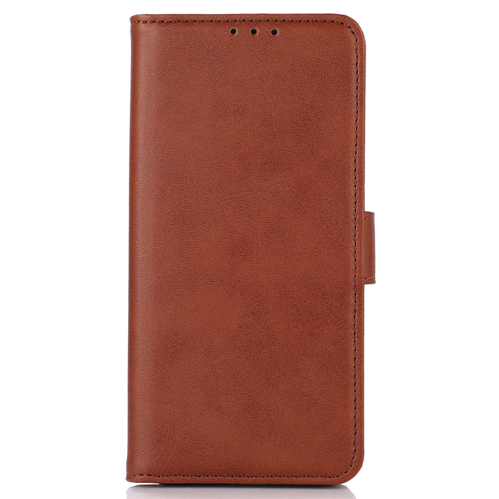 For Huawei nova Y91 4G / Enjoy 60X Cowhide Texture Phone Case Wallet Stand Leather Phone Cover