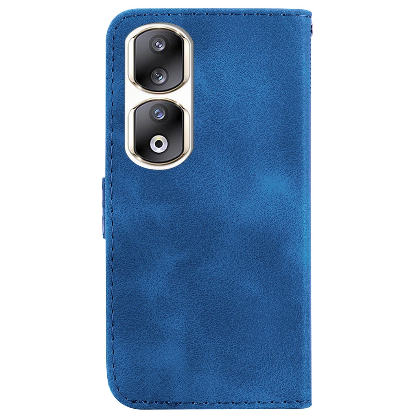 For Honor 90 Pro PU Leather Stand Cover 7-Shape Imprinted Flip Wallet Phone Case
