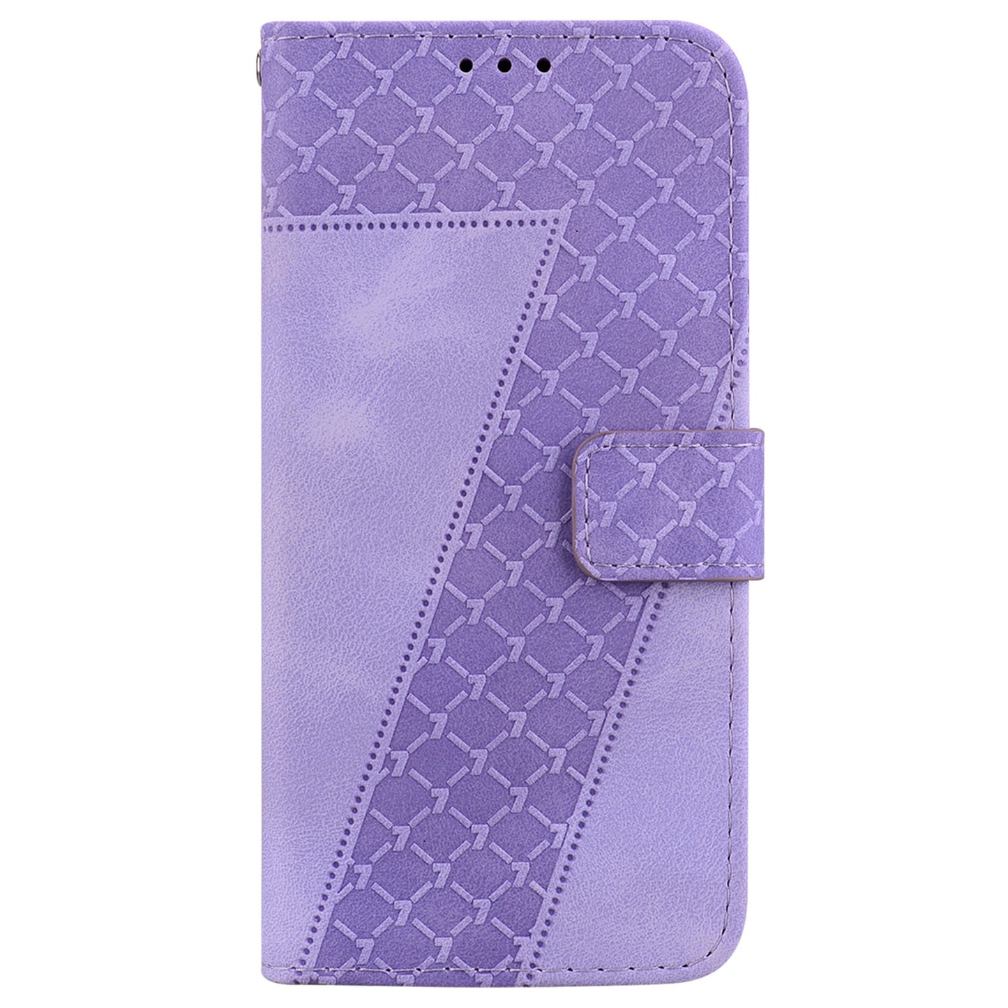 For Honor 90 Pro PU Leather Stand Cover 7-Shape Imprinted Flip Wallet Phone Case