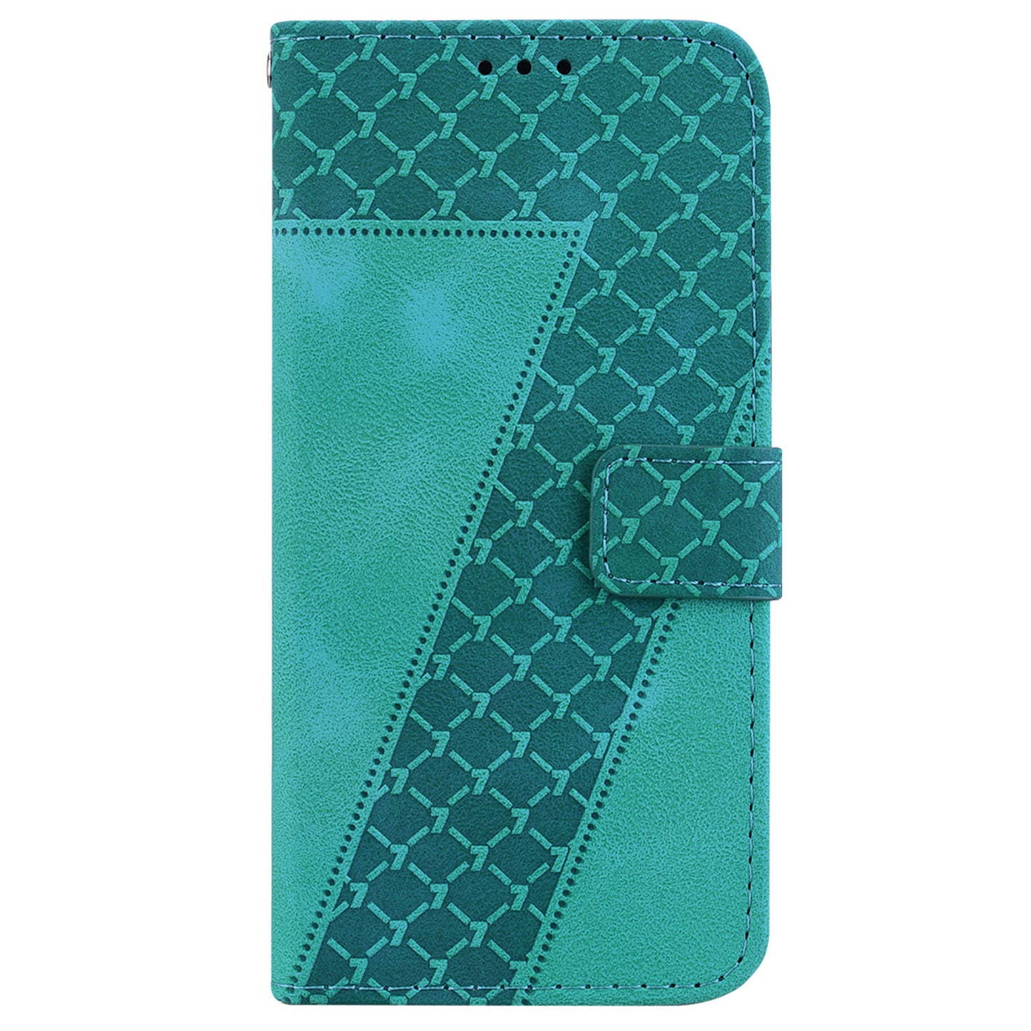 For Honor 90 Pro PU Leather Stand Cover 7-Shape Imprinted Flip Wallet Phone Case