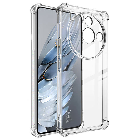 IMAK For ZTE nubia Z50S Pro 5G Transparent TPU Phone Case Airbag Anti-drop Phone Cover