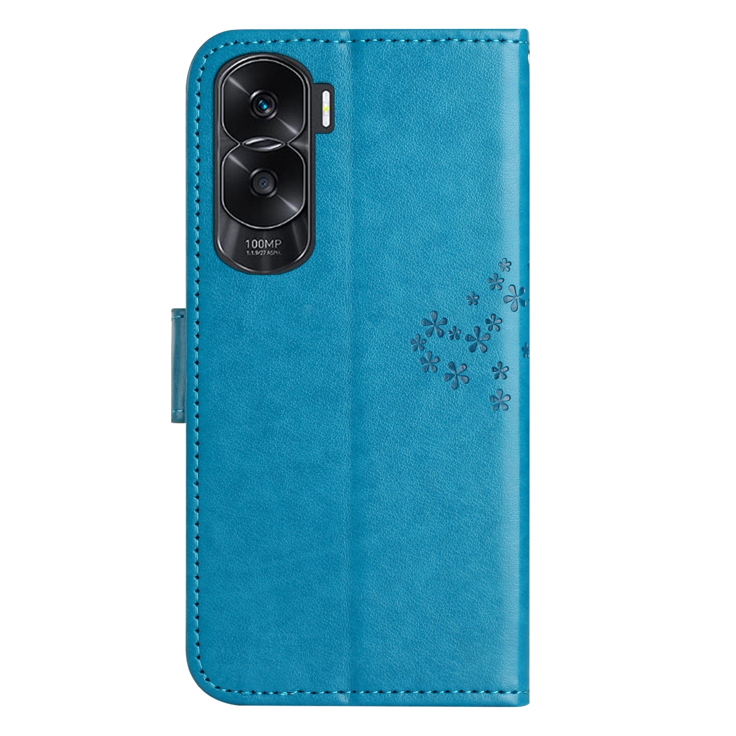 For Honor 90 Lite 5G / X50i 5G Leather Flip Stand Cover Owl Tree Imprinted Wallet Phone Case