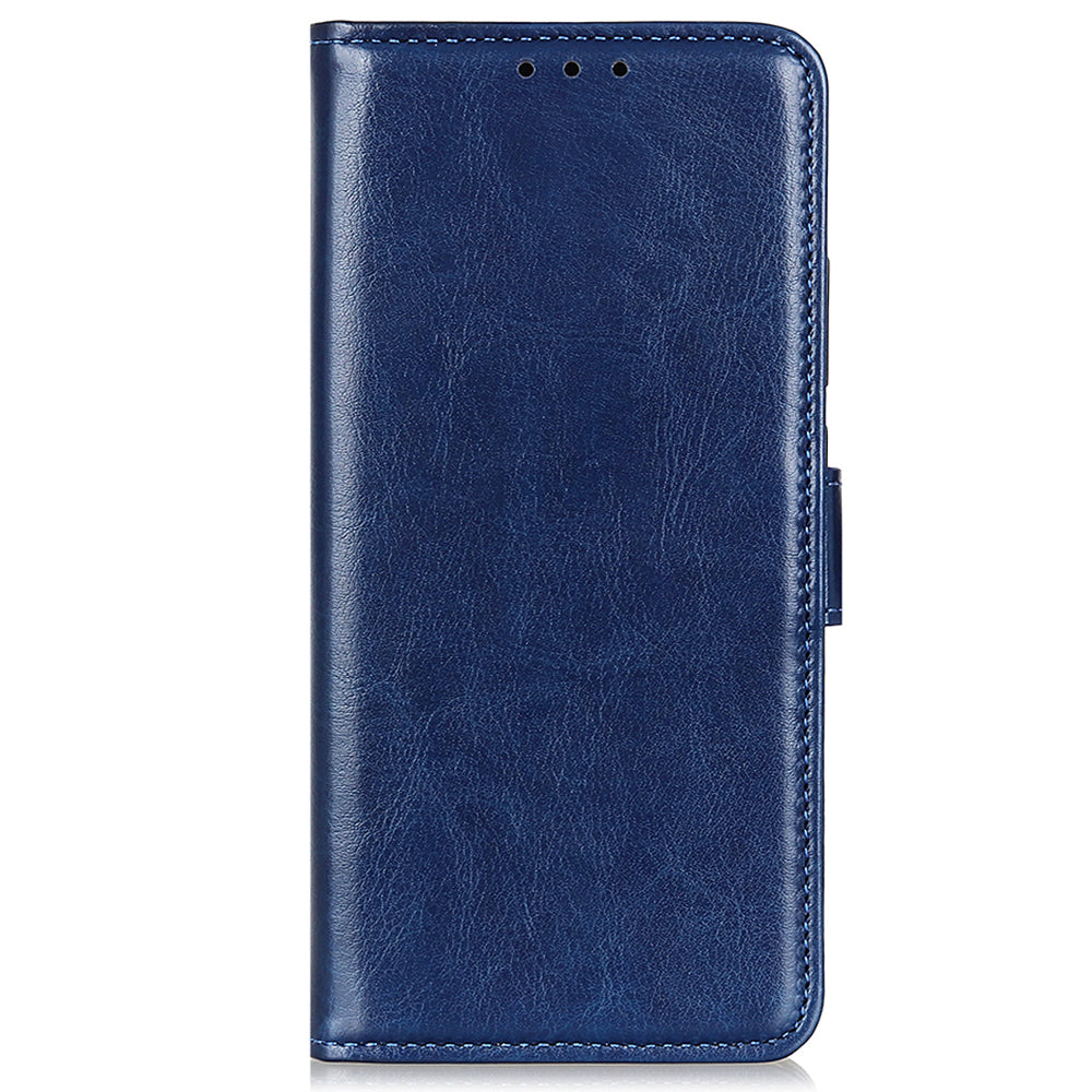 For Huawei nova Y91 4G / Enjoy 60X PU Leather Phone Case Crazy Horse Texture Wallet Stand Cover