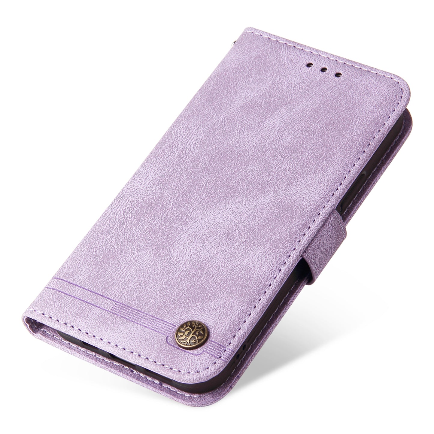For Honor X50 Imprinted Skin-touch Phone Cover PU Leather Stand Wallet Shockproof Case