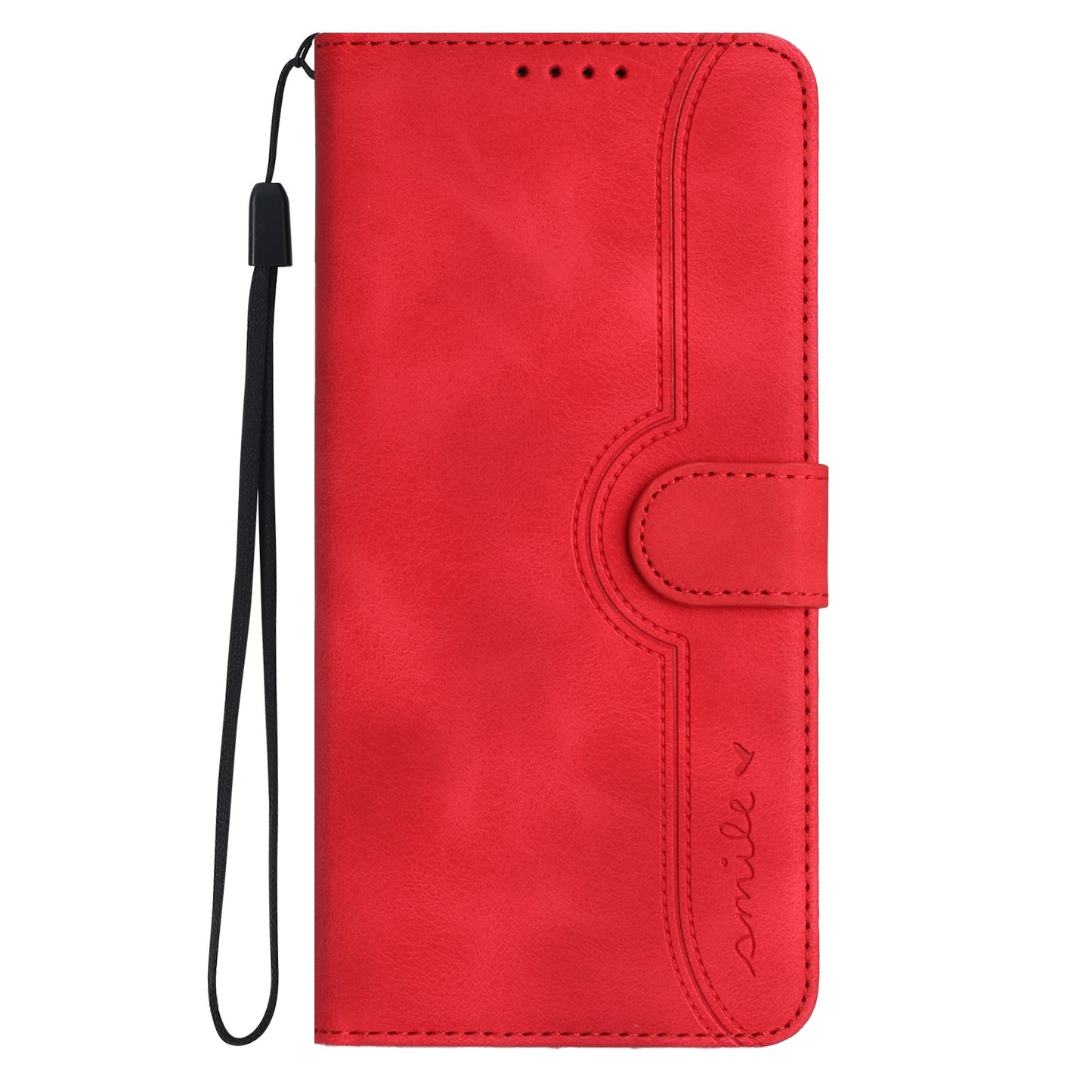 YX003 For iPhone 15 Leather Wallet Stand Shockproof Cover Imprinted Phone Case