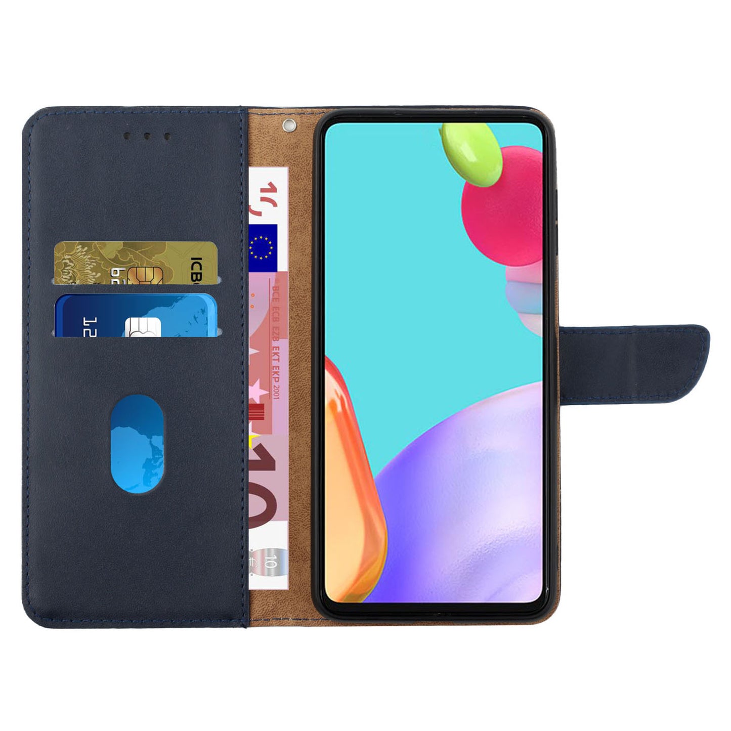 HT02 For Realme 11 5G (Taiwan / India) Phone Stand Cover Shockproof Wallet Genuine Cow Leather Phone Cover