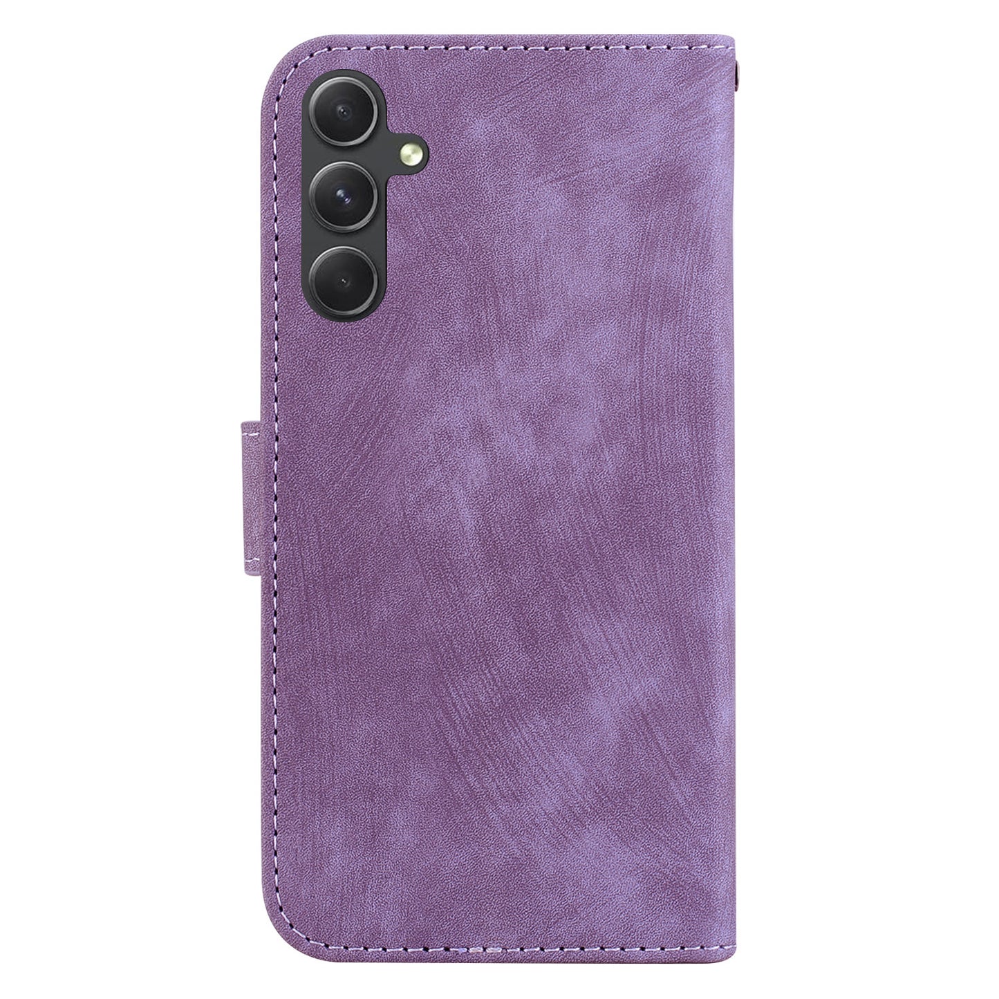 For Samsung Galaxy A54 5G Cute Tiger Imprint Anti-drop Cover Leather Wallet Stand Phone Case