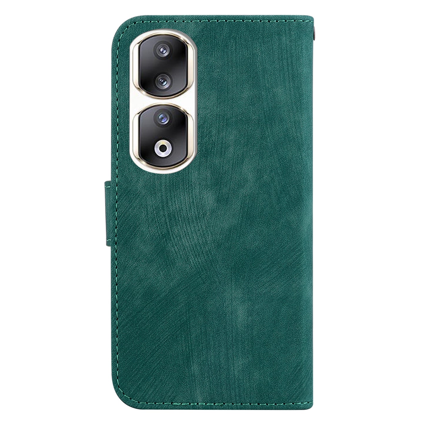 For Honor 90 Pro Wallet Phone Case Lovely Tiger Imprint Anti-Drop Leather Folio Flip Cover