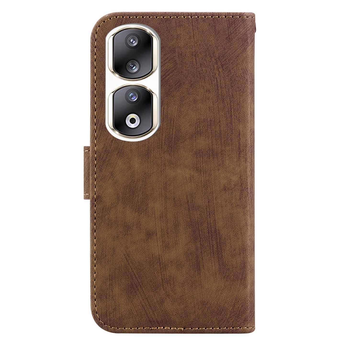 For Honor 90 Pro Wallet Phone Case Lovely Tiger Imprint Anti-Drop Leather Folio Flip Cover