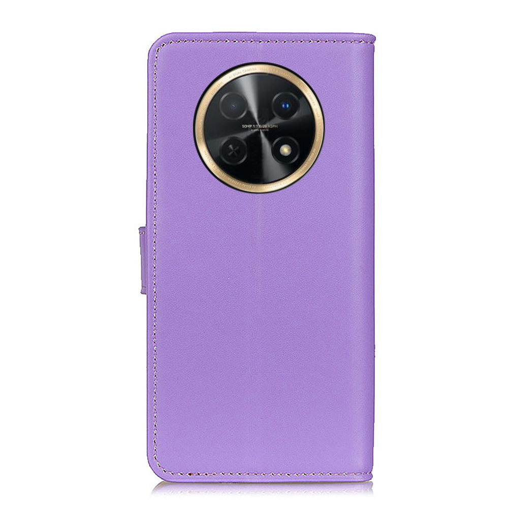 For Huawei nova Y91 4G / Enjoy 60X Wallet Phone Case Textured PU Leather Stand Drop Protection Phone Cover