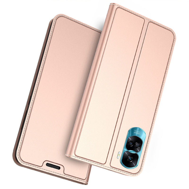 For Honor 90 Lite 5G / X50i 5G Phone Cover Card Slot PU Leather Foldable Stand Flip Phone Case
