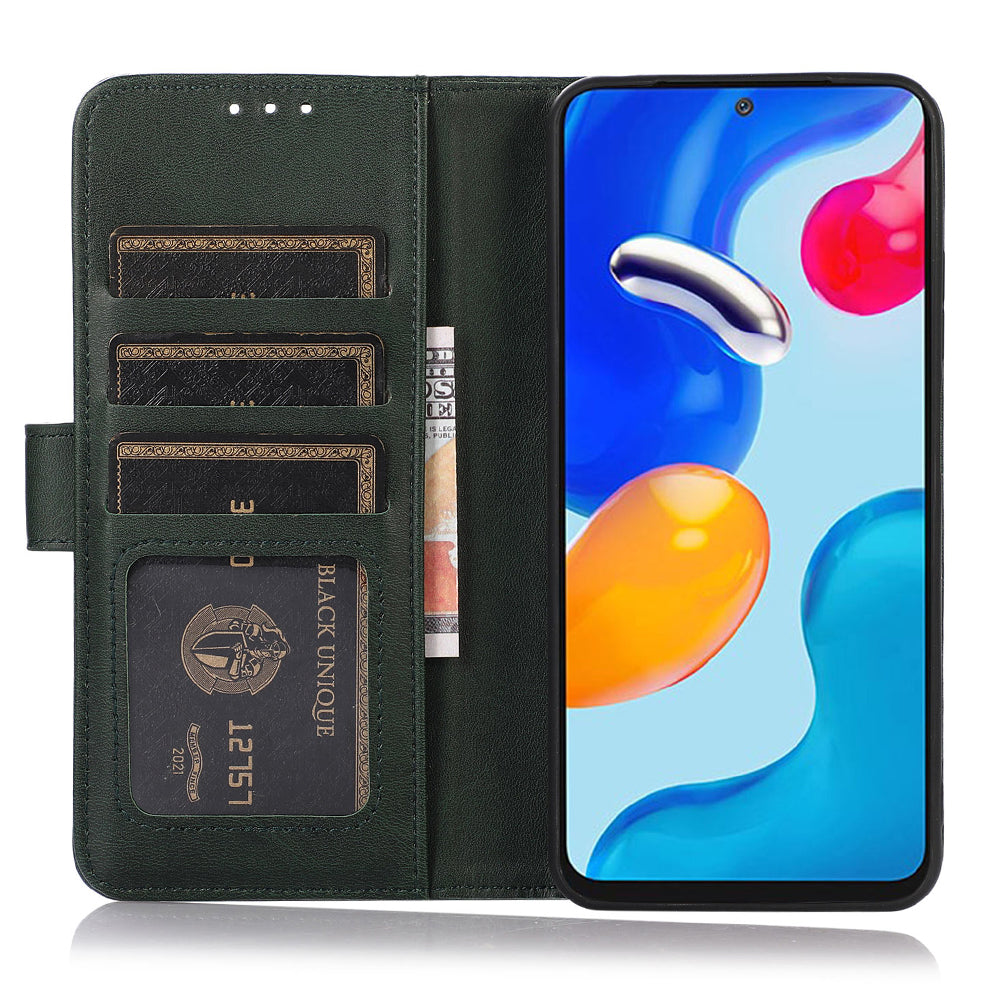 For Honor 90 Smartphone Case Cowhide Texture PU Leather Wallet Stand Phone Cover