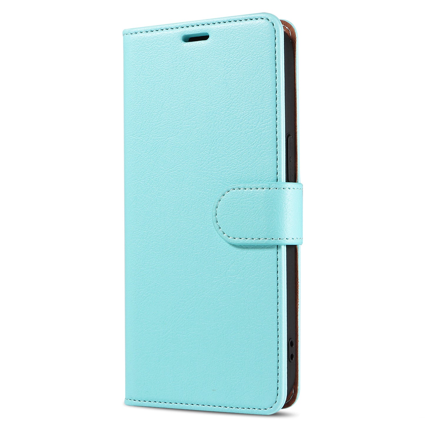 001 For iPhone 15 Pro RFID Blocking Wallet Magnetic Closure Phone Case PU Leather Stand Cover