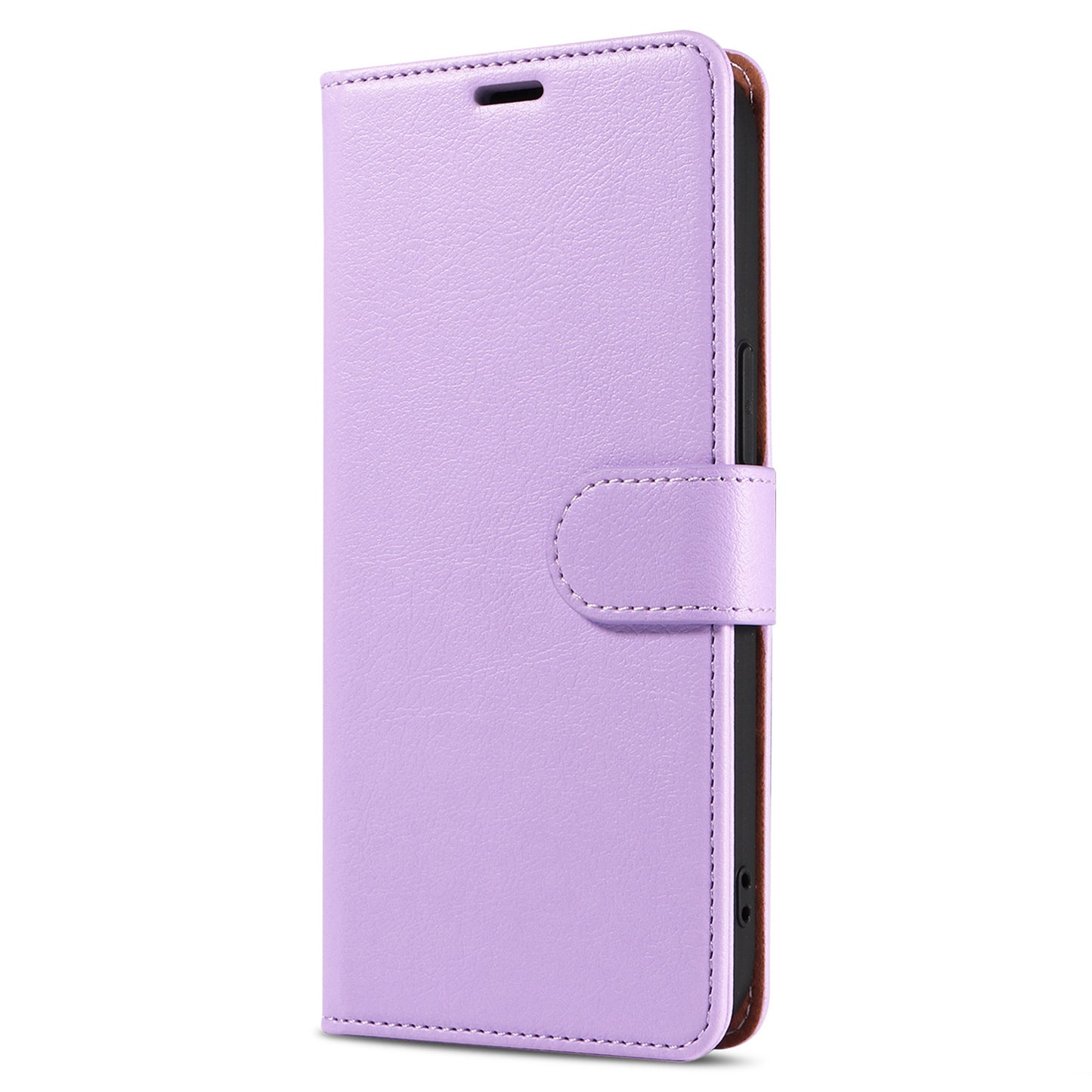 001 For iPhone 15 Pro Max Magnetic Closure Phone Case RFID Blocking Wallet PU Leather Stand Cover